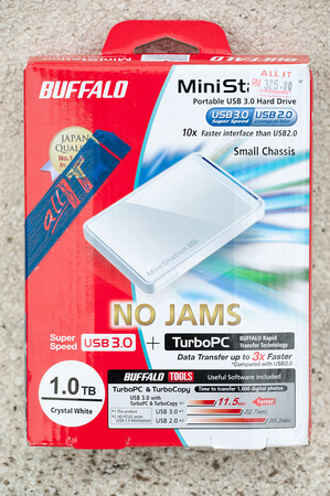 Buffalo 1TB hard disk